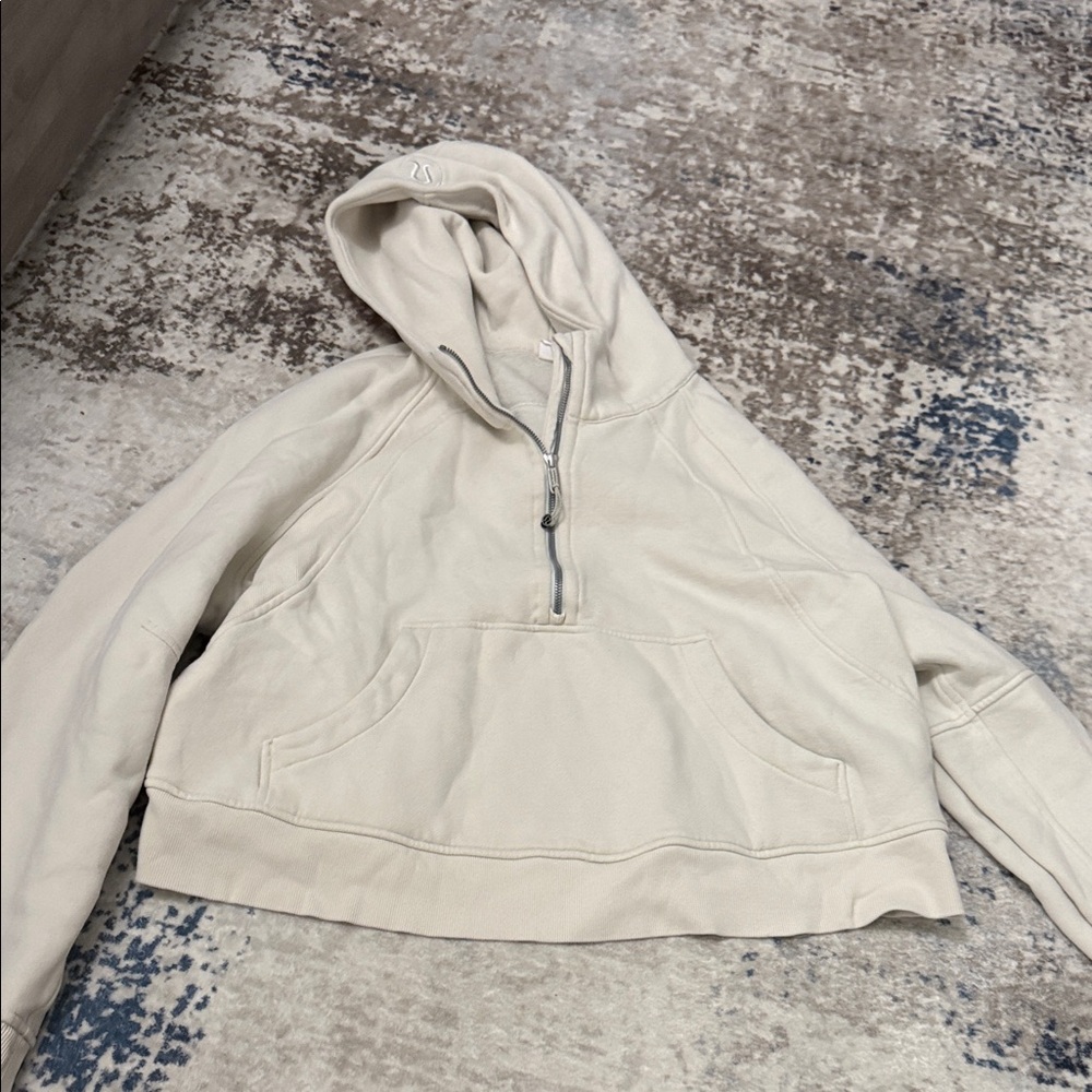 Lululemon Cream Hoodie